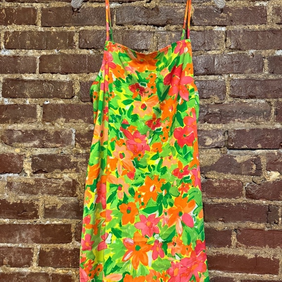 Sanctuary NWT Nightgown Floral Print Flowy PJ's Size LG - Picture 1 of 6